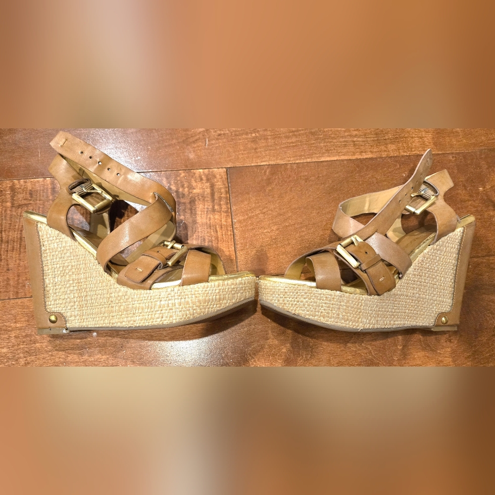 Audrey Brooke Tan Espadrille Shoes